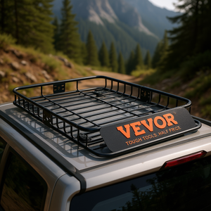 Cestello Portapacchi da Tetto 51x36x5 Pollici, Capacità 200 Libbre, in Acciaio al Carbonio, Montaggio sul Tetto per SUV e Camion - Product Image 2