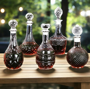 <span class=keywords><strong>Carafe</strong></span> à <span class=keywords><strong>whisky</strong></span> de <span class=keywords><strong>luxe</strong></span> 1L, ensemble de carafes en verre carrées 250ml 500ml 750ml 1000ml, bouteille de <span class=keywords><strong>whisky</strong></span> et de vin à col long en verre en forme de goutte d'eau - Product Image 6