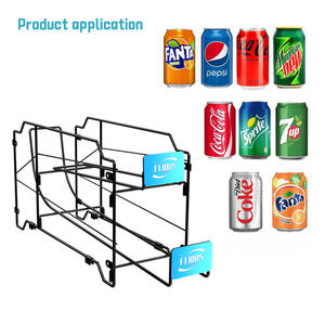 Supermarché Cola Présentoir Organisateur de canettes de soda Logo personnalisé Présentoir pour canettes de boisson - Product Image 2