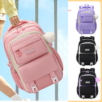 Nouveau Sac à Dos Scolaire Transfrontalier en Nylon Respirant, Imperméable et Léger pour Garçons et Filles, Enfants, Élèves du Primaire et du Secondaire
