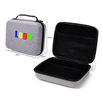 Trousse à cosmétiques EVA personnalisée 3C Digital Storage Kit coque rigide avec logo imprimable 26*20*10cm Sac et étui