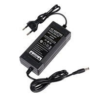 Adaptateur secteur universel HAOWANGDA HWD-1250M 12V/5A 60W AC/DC 100V-240V, haute efficacité, connecteur DC personnalisable, 50/60Hz
