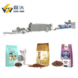 Máquina Extrusora de Alimentos Secos para Perros y Gatos, Totalmente Automática, Accionada por Motor, de Acero Inoxidable, Equipo de Fabricación de Alta Capacidad - Product Image 1
