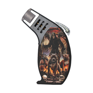 New Style <b>Butane</b> <b>Gas</b> <b>Refill</b> Custom Logos Powerful Slant Torch Lighter for Wholesale - Product Image 4