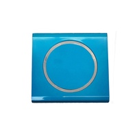 Bague en argent remplacement PSP 2000 Console coque arrière avec couvercle de porte en plastique UMD accessoires de jeu pour PSP 3000