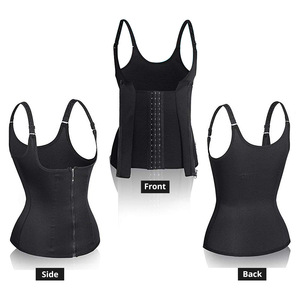 Ceinture de contrôle du ventre par Compression Body Shaper Vest Slim Waist Trainer <span class=keywords><strong>Bustier</strong></span> Corsets <span class=keywords><strong>pour</strong></span> femmes - Product Image 2