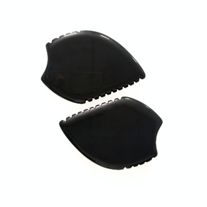 Tabla de Guasha de Obsidiana Negra de Nuevo Diseño, Masajeador Facial para la Piel - Product Image 6