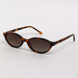 LMAMBA 2503S Fashion Trend Retro Polarized Shade Custom Logo Classic Unisex Small Cat Eye Acetate Women <b>Sunglasses</b> 2025 - Product Image 3