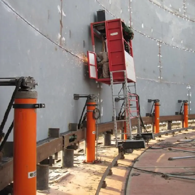 Oil Storage Tank Hydraulic Lifting System for Building and Lifting Oil Tank