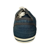 Chaussures de sport classiques en toile plates à lacets pour hommes, moins chères, vendues en gros