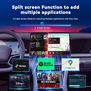 กล่องแอนดรอยด์ BYD: ระบบ CarPlay ไร้สาย AI ที่ล้ำสมัย พร้อม Wi-Fi คู่, บลูทูธ, 4G, GPS และ Snapdragon 6125 - Product Image 3
