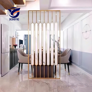 Fabricants de cloisons en acier inoxydable sur mesure, panneaux de séparation en métal pour les projets de restaurants, décoratifs - Product Image 1