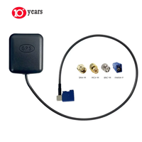 Antenne GPS/GNSS Glonass Kontec K1 pour voiture, 1575.42 MHz, active, avec connecteur SMA, câble RG174 pour la communication