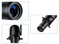 Projecteur LED de contour modulable et orientable 12W, projecteur de profil LED RA90, lumière de découpe de faisceau pour galerie d'art, musée