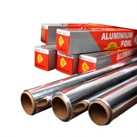 Rouleau de papier aluminium souple de qualité alimentaire 8011, robuste, pour la restauration et l'emballage, vente en gros