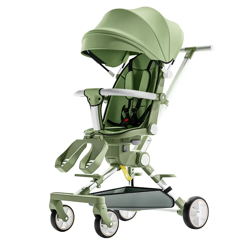 बेबी कार सीट और स्ट्रोलर बेबी पुशचेयर कैरिज पॉसेट 3 एन 1 फोल्डेबल बेबी स्ट्रोलर 3 इन 1 कार सीट के साथ