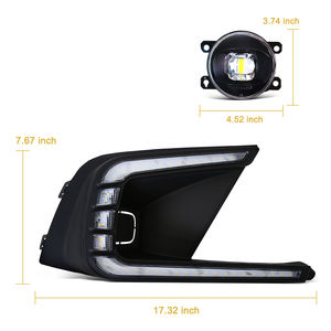 Luces Antiniebla LED con Luces de Circulación Diurna LED para Honda Civic <span class=keywords><strong>2021</strong></span> 2022 2023 2024 2025, Accesorios para Automóviles - Product Image 6