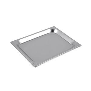 ถาดอบสแตนเลส GN 1/2 ขนาด 32.5 × 26.5 × 2 ซม., น้ำหนัก 417 กรัม - Product Image 1