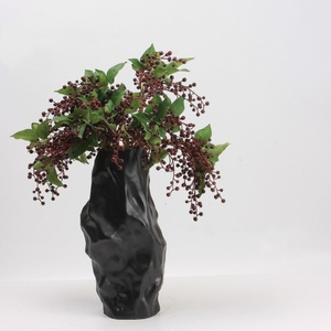 Bền Phong Cách Nhân Tạo Mỹ Pokeweed Bất Cảm Ứng <span class=keywords><strong>Phytolacca</strong></span> Hoa Sắp Xếp Trong Nhà Treo Tốt Nghiệp Giáng Sinh - Product Image 2