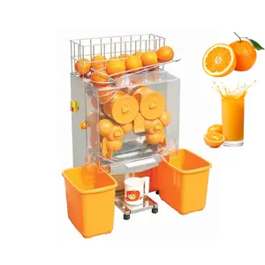 Presse-agrumes électrique en acier inoxydable, Machine à jus d'orange