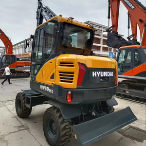 Mini excavatrice utilisée Hyundai HW60 d'excavatrice de roue - Product Image 1