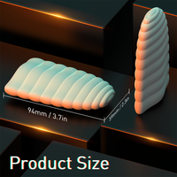 S-HANDE Sextoy Facile à Nettoyer en Silicone Souple TPE, Masturbateur Masculin, Coupe Stimulatrice Pénienne, Gaine Pénienne, Jouet Adulte pour Hommes, Jouet Sexuel