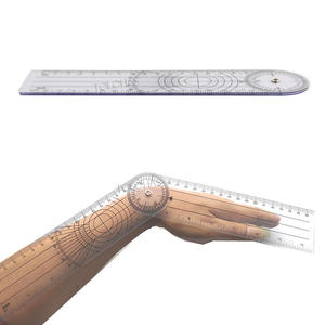 LHGMR ekstremite açı ölçüm ölçeği ortopedik ölçüm spinal gonyometresi PVC tıbbi cetvel - Product Image 2