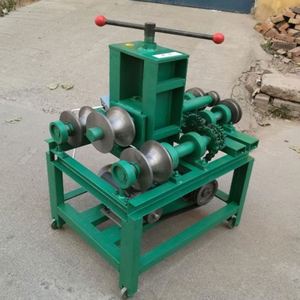 Galvanized Pipe Greenhouse Iron Pipe Circular Handrail Square Tube Half Round Iron Door Small Electric Metal <b>Bend</b> <b>Machine</b> - Product Image 5
