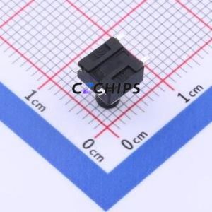 TS-KG02S-AT80F Tactile Switch SMD,6x6mm Switch Single Pole Single Throw Round Button 2.5N Vertical Mount - Product Image 2
