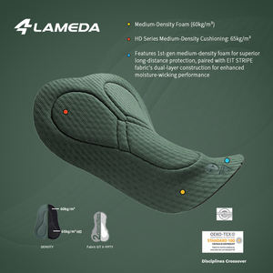 LAMEDA Salopette e Calzamaglie da Ciclismo Personalizzate da Donna, Imbottite per Team Professionistici, Pantaloncini da Bici da Corsa, Attrezzatura ODM Private Label - Product Image 2