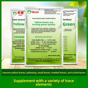 Engrais foliaire en poudre de micronutriments chélatés <span class=keywords><strong>Mishi</strong></span> EDTA avec B Zn Cu Fe Mn Mo Mg à libération rapide 30g pour toutes les cultures - Product Image 6