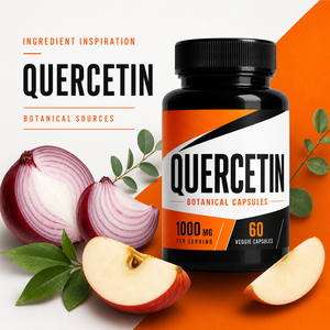 Compléments alimentaires végétaliens biologiques sans gluten à base de quercétine, antioxydant, pour la digestion, avec bromélaïne, 120 capsules pour adultes, Sophora Japonica - Product Image 3