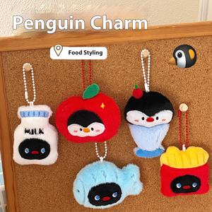 Tengyi Original Mignon <span class=keywords><strong>Pingouin</strong></span> en peluche Écologique Impression UV Pendentif de niche Décoration pour sac à dos et porte-clés Petite poupée lumineuse - Product Image 3