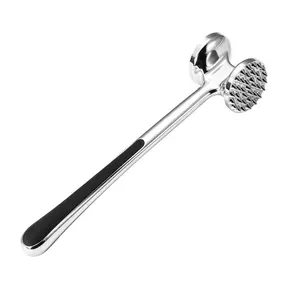 Professional Commercial Quality Kitchen Tool Zinc Alloy Meat Tenderizer Beef Steak Tenderizer