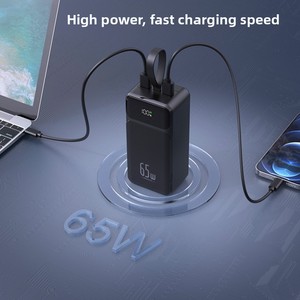 Banco de Energía Mgitec Ultra Grande de 40000 mAh para Portátiles, Alta Potencia 65W PD, Carga Rápida Tipo-C AC, Pantalla LED - Product Image 4