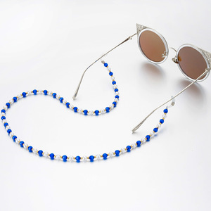 Commercio all'ingrosso di design per ragazze parti di <span class=keywords><strong>occhiali</strong></span> <span class=keywords><strong>da</strong></span> <span class=keywords><strong>vista</strong></span> moda fatte a mano perline acriliche catene per <span class=keywords><strong>occhiali</strong></span> <span class=keywords><strong>da</strong></span> sole - Product Image 2