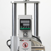 Machine manuelle de gaufrage et de marquage à chaud pour cuir, bois, PVC, papier, plaqué or