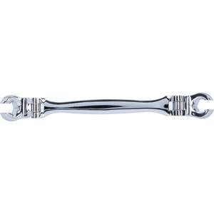 KS <b>TOOLS</b> Open double ring <b>spanner</b>, with double joint, 10x11 mm - Product Image 1