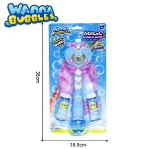 Trẻ Em Quà Tặng Âm Nhạc Đồ Chơi Cô Gái Bong Bóng Dính Led Light Up Bubble Wand - Product Image 3