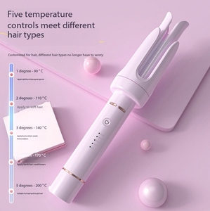 Nouveau Fer à Boucler Automatique Rotatif Portable 32MM à Ions, Revêtement Céramique, Chauffage PTC pour Usage Domestique/Hôtelier (Vente en Gros) - Product Image 4