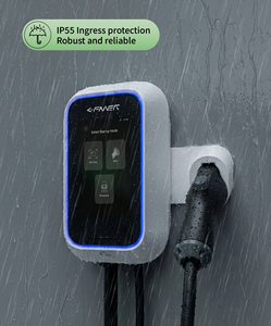 เครื่องชาร์จรถยนต์ไฟฟ้า UNI PLUS Type 2 Level 2 7kW 11kW แบบติดผนัง สำหรับใช้ในสหราชอาณาจักร แรงดันไฟฟ้า 200-240V ระบบชาร์จอัจฉริยะสำหรับบ้าน - Product Image 2