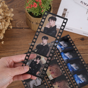 Bon marché, cadeau d'événement Kpop Idol, carte photo PVC transparente personnalisée Kpop, billet calendrier bannière Slogan - Product Image 6