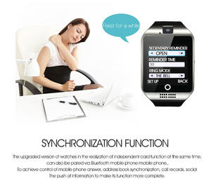 ใหม่Q18 สีสันสมาร์ทนาฬิกากล้องสนับสนุนซิมการ์ดหน้าจอสัมผัสSmartwatchสําหรับ<span class=keywords><strong>Android</strong></span> Reloj Inteligente - Product Image 3