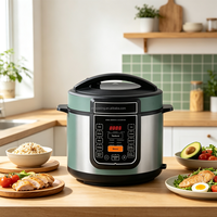 Autocuiseur Électrique Haute Efficacité avec Préréglages Multiples, Cuisson Rapide, Idéal pour la Maison et les Familles, Commande en Gros