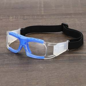Lunettes de soleil sportives 2025 tendance pour hommes et femmes, verres transparents anti-buée UV400, pour football, baseball, basketball, lunettes de protection - Product Image 1