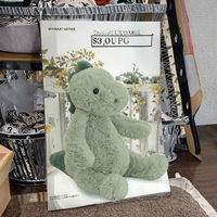 Peluche personnalisée en promotion – Jouets en peluche de haute qualité, animaux en peluche personnalisés, dinosaures, ours, motifs variés, coton PP, Noël