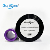 Ruban de transfert thermique TTO 55mm*600m, ruban cire-résine pour l'impression de codes-barres, numéros de lots et dates d'expiration sur Videojet
