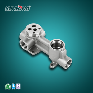 Camisetas de acero inoxidable de 1/2 "con accesorios de tubería de codo de 5 vías en forma de T estándar ISO herméticos de buena calidad SUS304 personalizar - Product Image 5