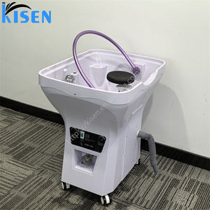 Champú de Spa de cabeza de Color blanco, champú portátil sin tubería, lavabo con vaporizador calentado, no de <span class=keywords><strong>segunda</strong></span> <span class=keywords><strong>mano</strong></span>, nuevo - Product Image 4