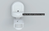 Détecteur automatique de mouvement PIR intelligent PDLUX PD-PIR107-Z avec réglage de 10 secondes à 12 minutes, capteur IR pour détection humaine